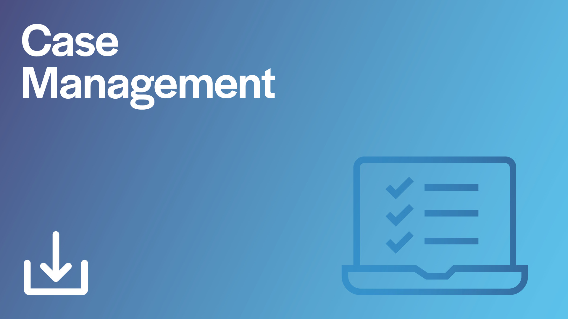 Introduction to our Case Management Software Brochure Denovo